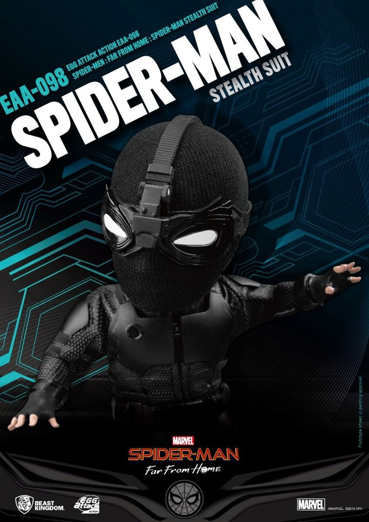 Figura Spider-Man Stealth Suit - Spider-Man: Far From Home - Egg Attack - Beast Kingdom
