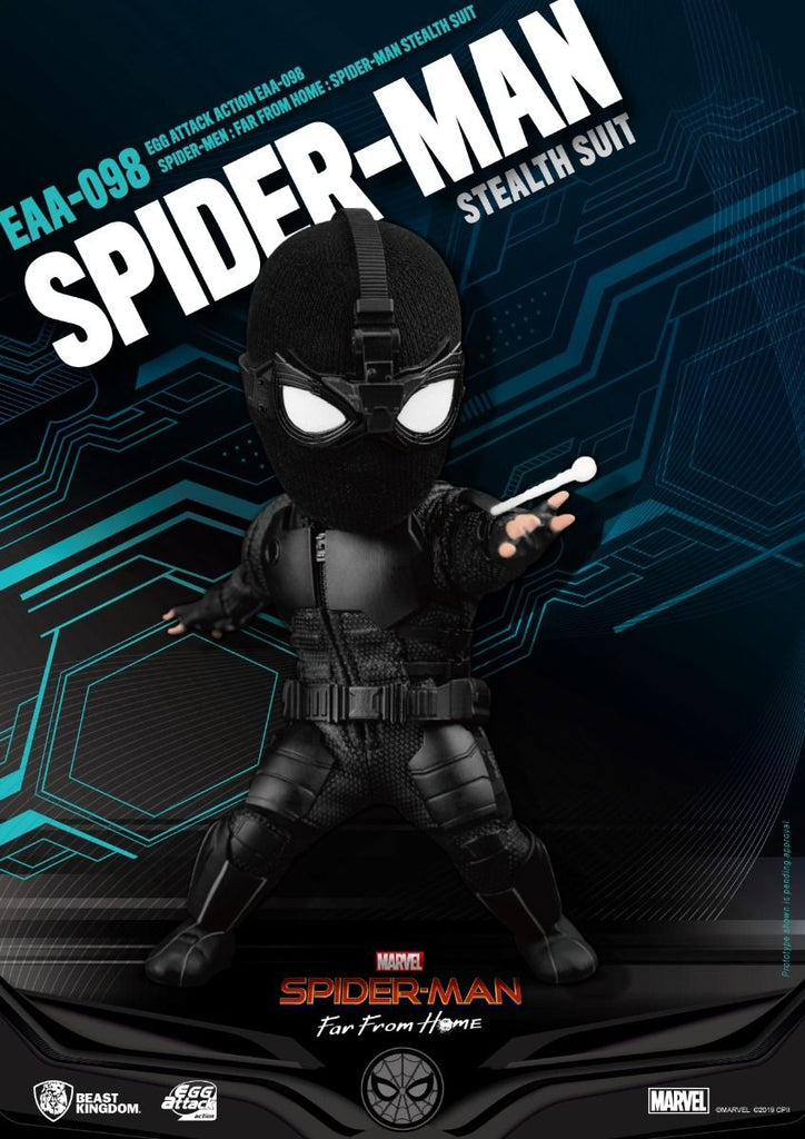 Figura Spider-Man Stealth Suit - Spider-Man: Far From Home - Egg Attack - Beast Kingdom