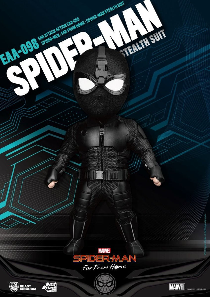 Figura Spider-Man Stealth Suit - Spider-Man: Far From Home - Egg Attack - Beast Kingdom