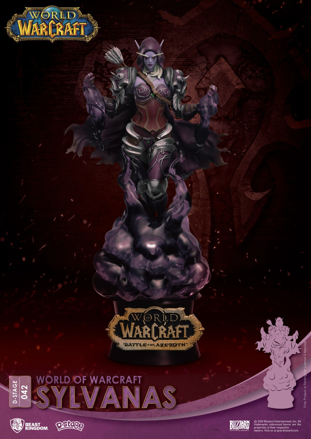 Estátua Sylvanas Windrunner - WarCraft - D-Stage - Beast Kingdom