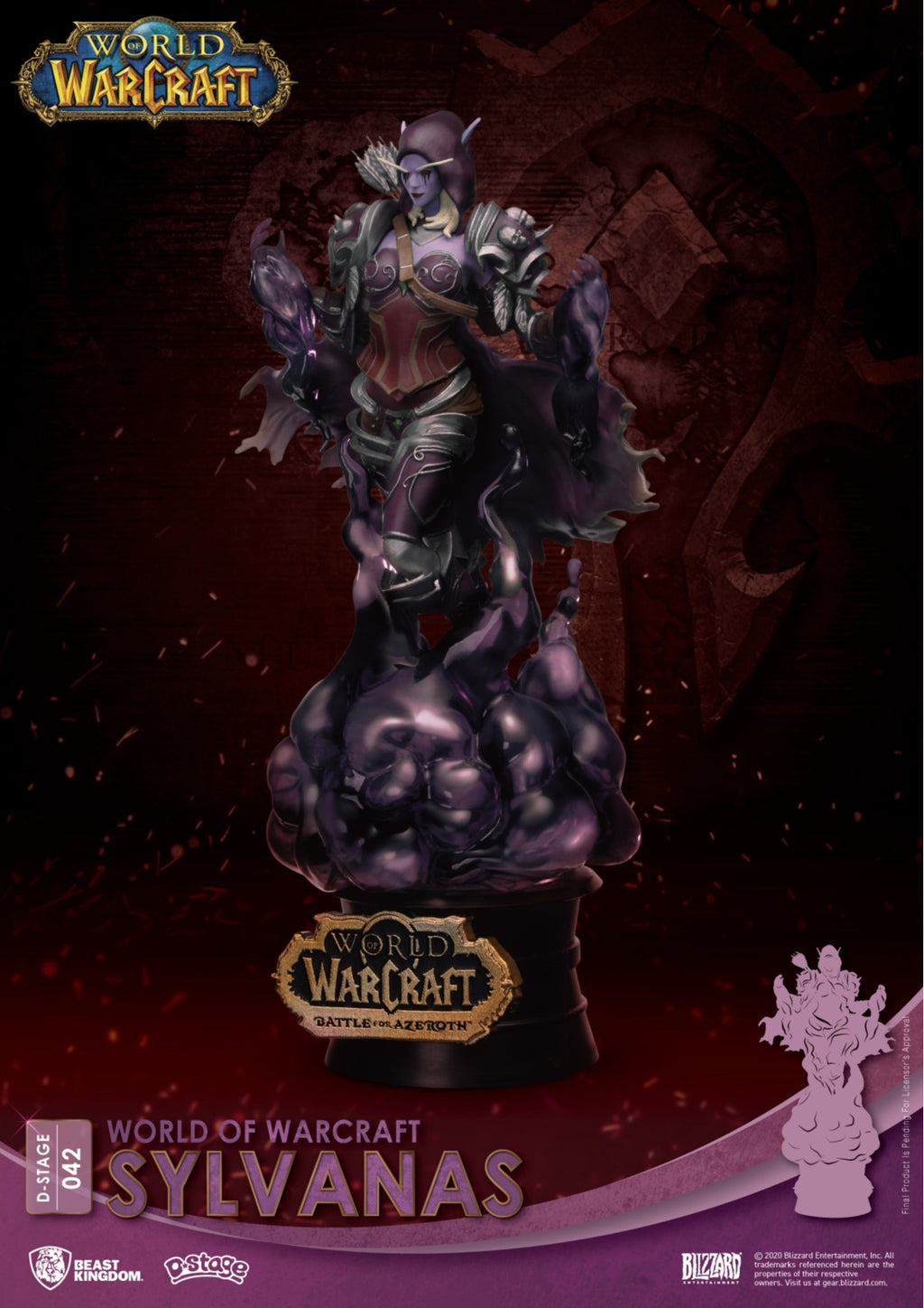 Estátua Sylvanas Windrunner - WarCraft - D-Stage - Beast Kingdom
