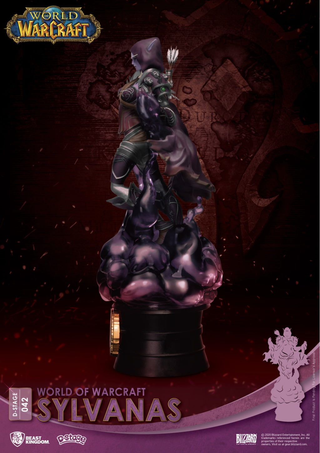 Estátua Sylvanas Windrunner - WarCraft - D-Stage - Beast Kingdom