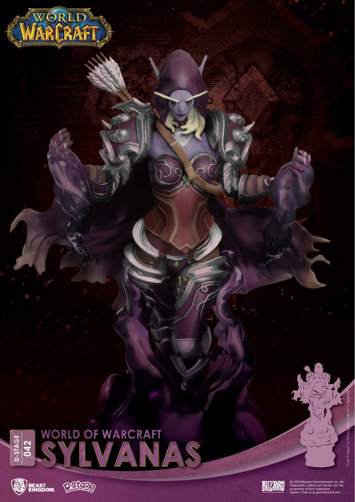 Estátua Sylvanas Windrunner - WarCraft - D-Stage - Beast Kingdom