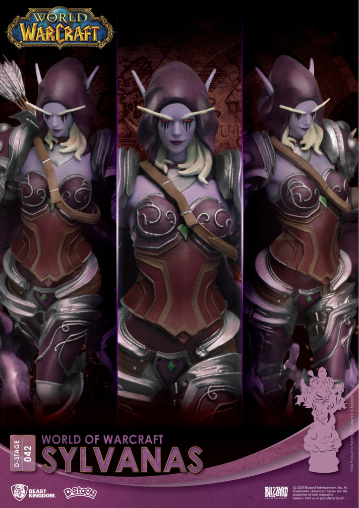 Estátua Sylvanas Windrunner - WarCraft - D-Stage - Beast Kingdom