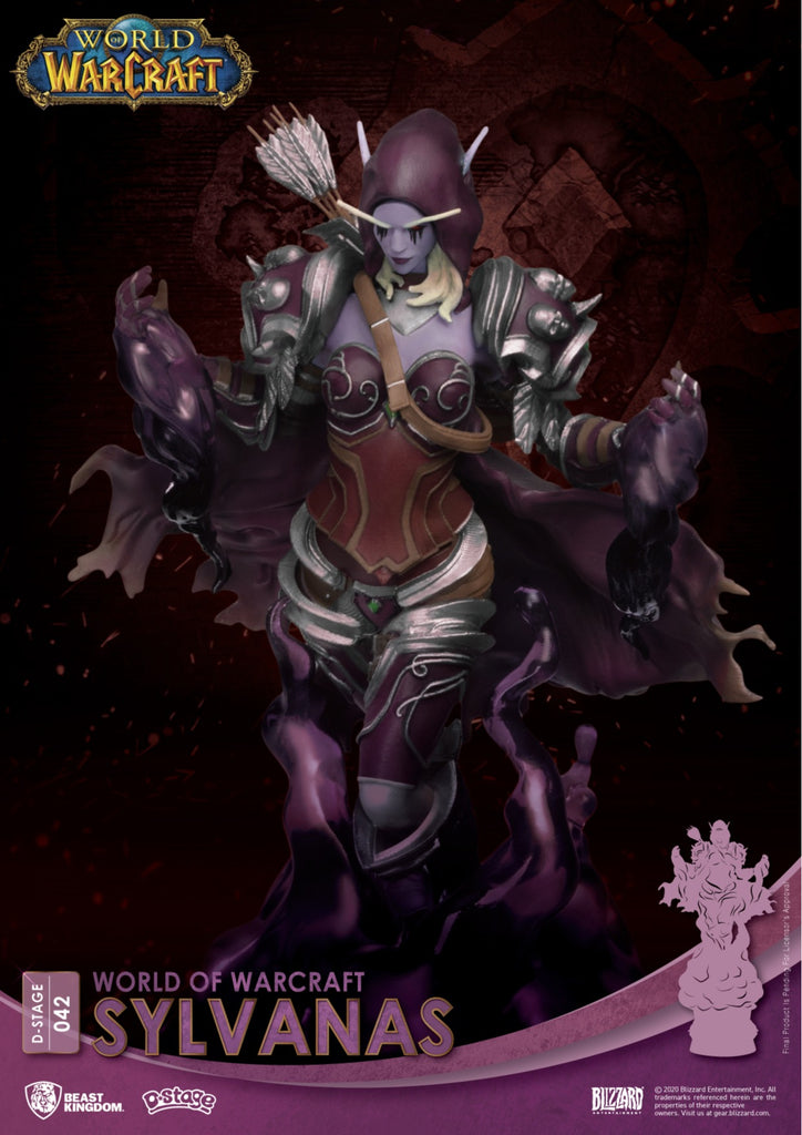 Estátua Sylvanas Windrunner - WarCraft - D-Stage - Beast Kingdom