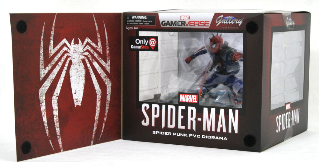 Estátua Spider-Punk - Spiderverse Ps4 - Gallery - Diamond