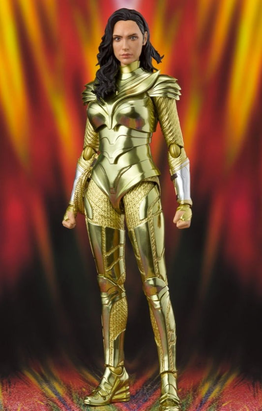 Figura Wonder Woman 84 Golden Armor - WW 84 - S. H. Figuarts - Bandai