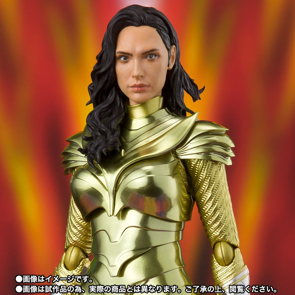 Figura Wonder Woman 84 Golden Armor - WW 84 - S. H. Figuarts - Bandai