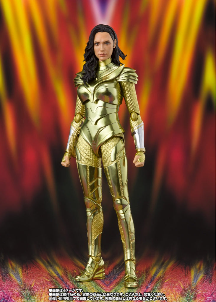 Figura Wonder Woman 84 Golden Armor - WW 84 - S. H. Figuarts - Bandai