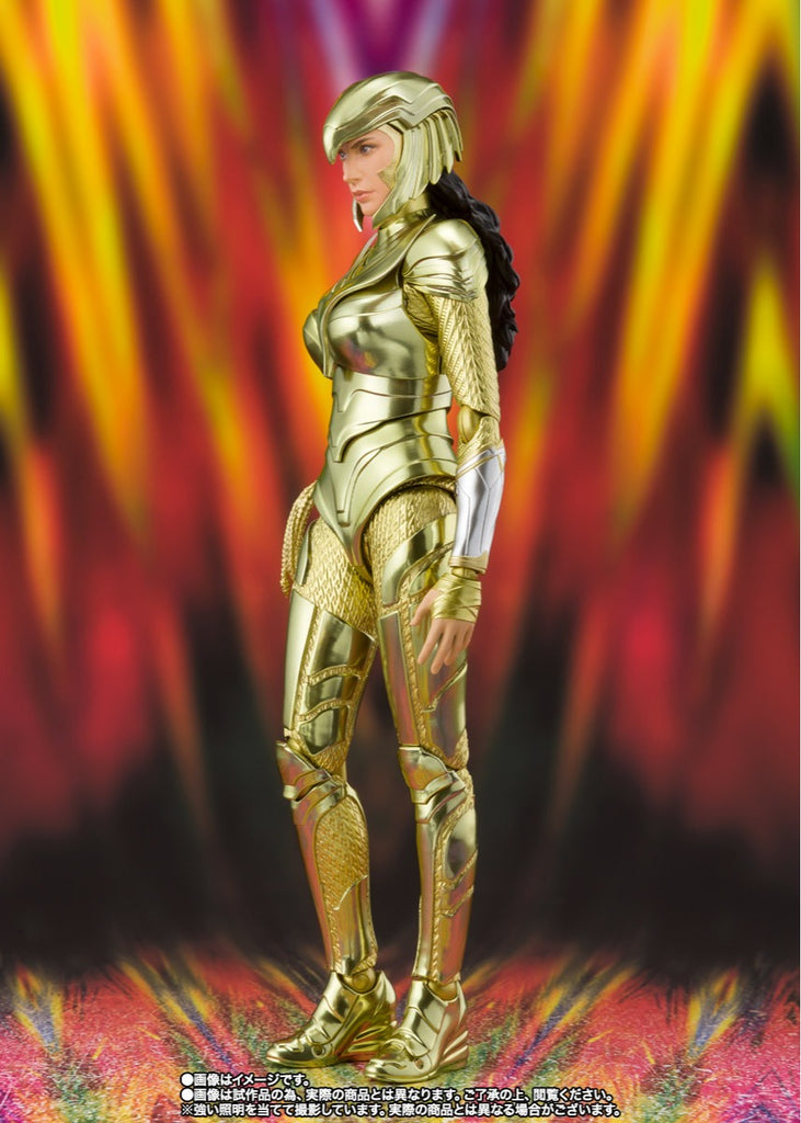 Figura Wonder Woman 84 Golden Armor - WW 84 - S. H. Figuarts - Bandai