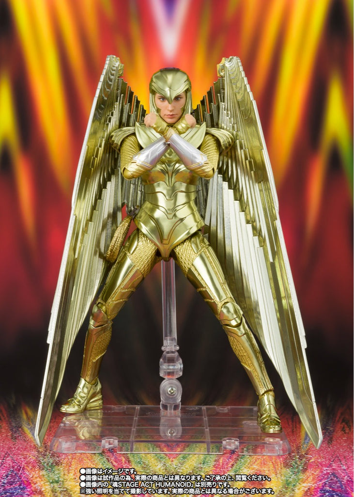 Figura Wonder Woman 84 Golden Armor - WW 84 - S. H. Figuarts - Bandai