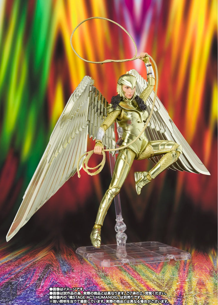 Figura Wonder Woman 84 Golden Armor - WW 84 - S. H. Figuarts - Bandai