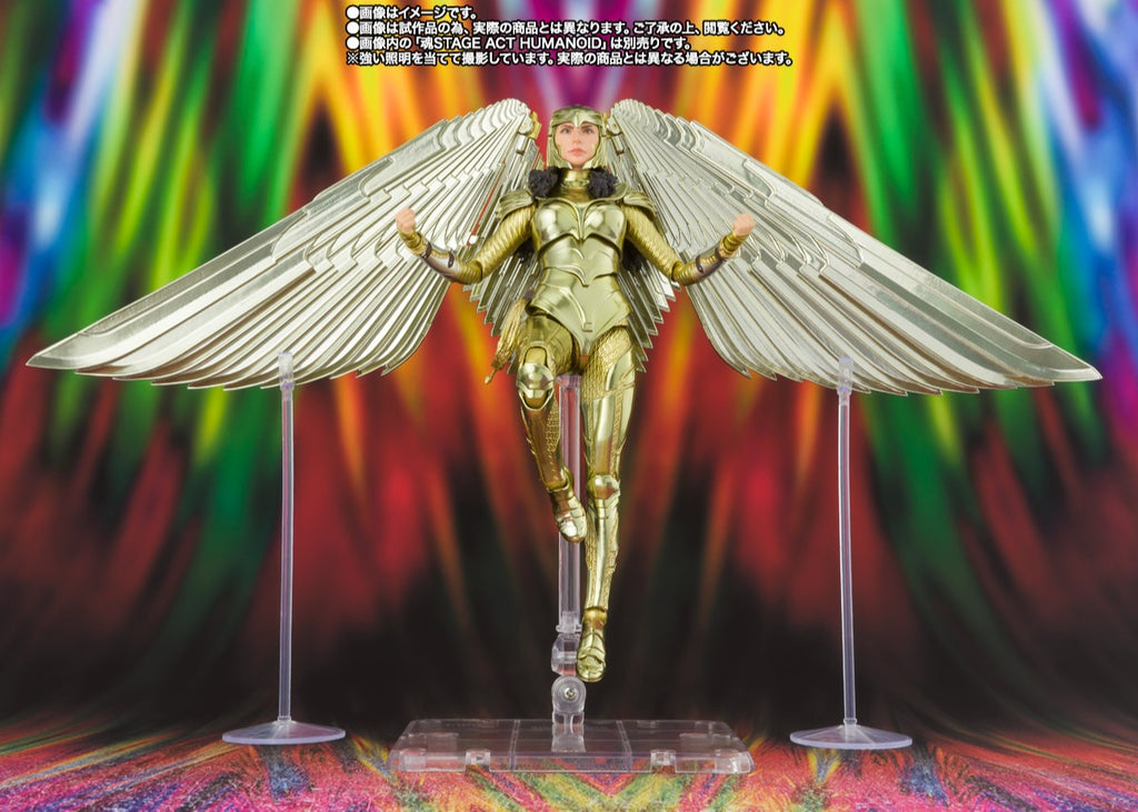 Figura Wonder Woman 84 Golden Armor - WW 84 - S. H. Figuarts - Bandai
