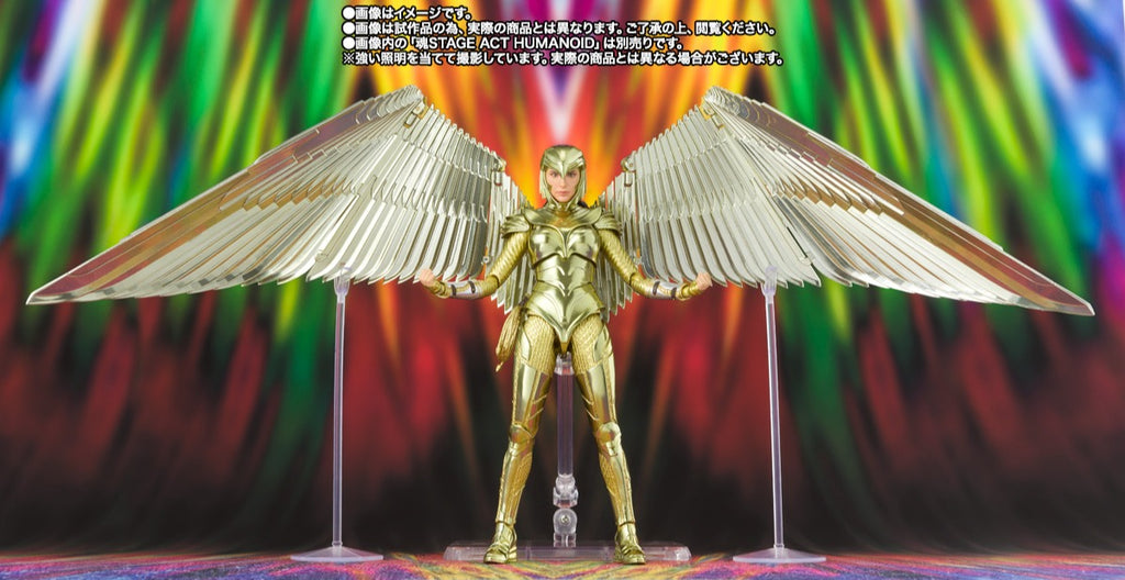 Figura Wonder Woman 84 Golden Armor - WW 84 - S. H. Figuarts - Bandai
