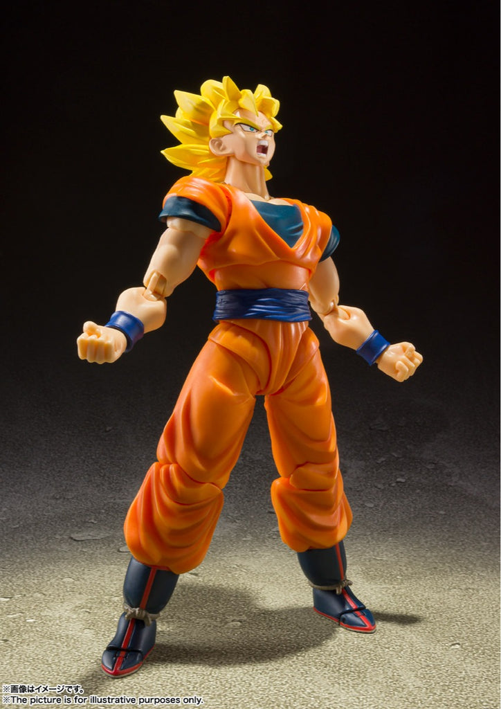 Figura Goku Super Saiyan Fullpower - Dragon Ball - S.H.Figuarts - Bandai