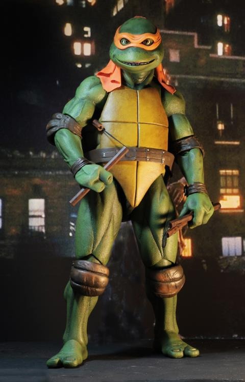 Figura Michelangelo Teenage Mutant Ninja Turtles (1990) - TMNT Movie (1990) - 1/4 Scale Figure - Neca