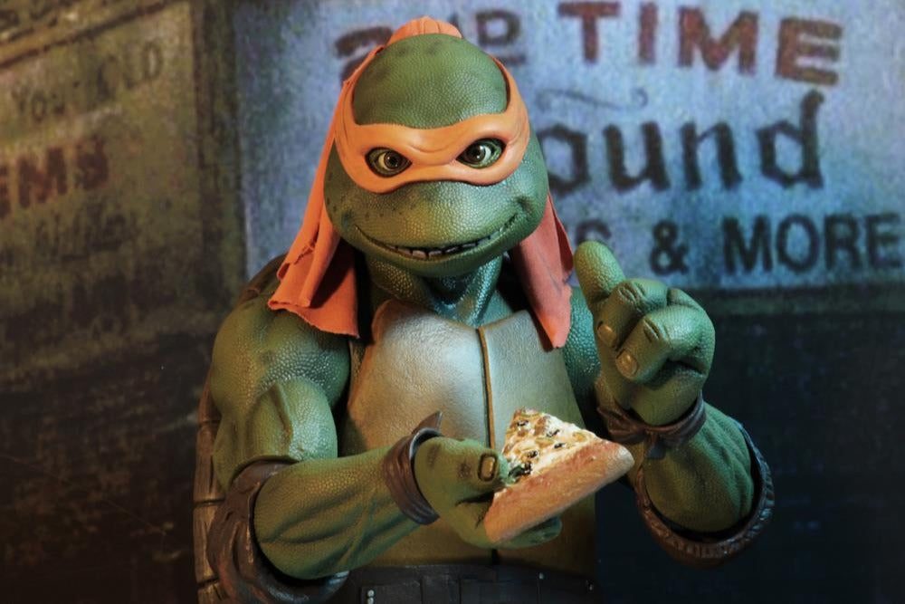 Figura Michelangelo Teenage Mutant Ninja Turtles (1990) - TMNT Movie (1990) - 1/4 Scale Figure - Neca