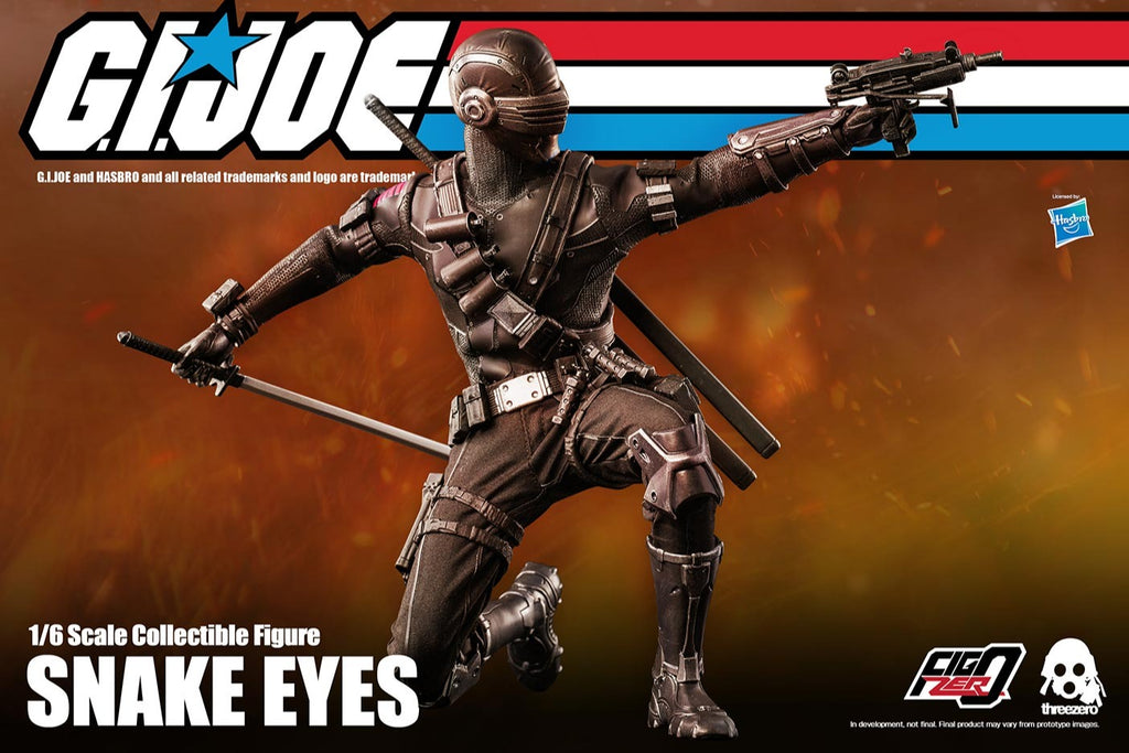 Figura Snake Eyes - G.I. JOE - 1/6 Figure - Threezero