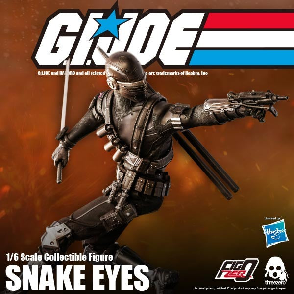 Figura Snake Eyes - G.I. JOE - 1/6 Figure - Threezero