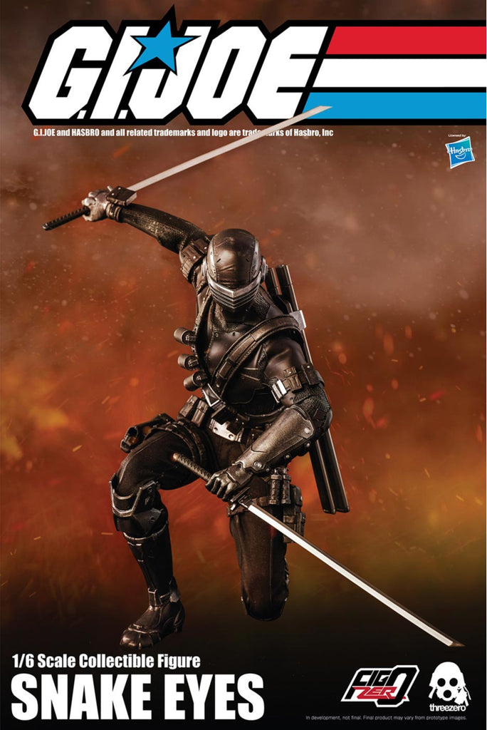Figura Snake Eyes - G.I. JOE - 1/6 Figure - Threezero