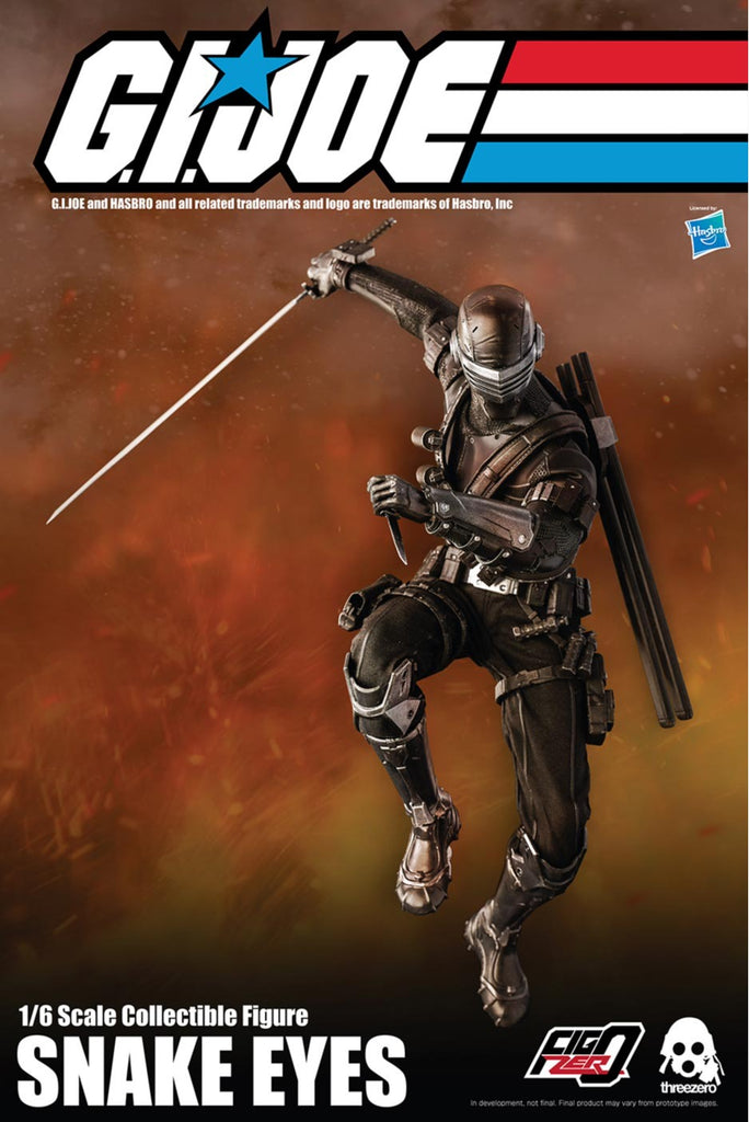 Figura Snake Eyes - G.I. JOE - 1/6 Figure - Threezero