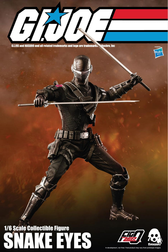 Figura Snake Eyes - G.I. JOE - 1/6 Figure - Threezero