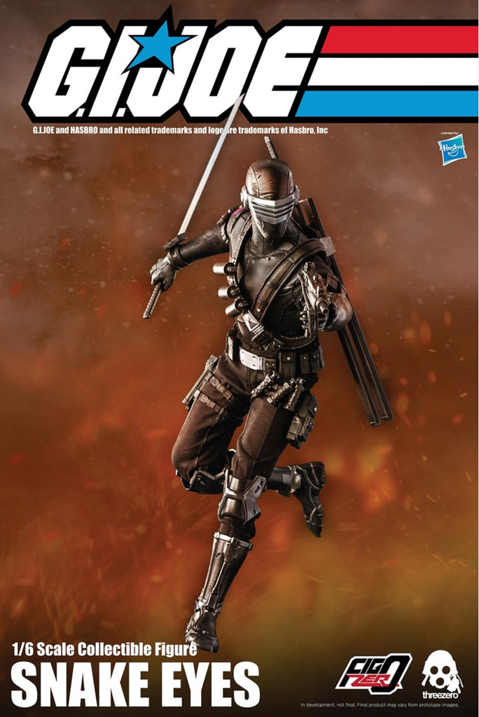 Figura Snake Eyes - G.I. JOE - 1/6 Figure - Threezero