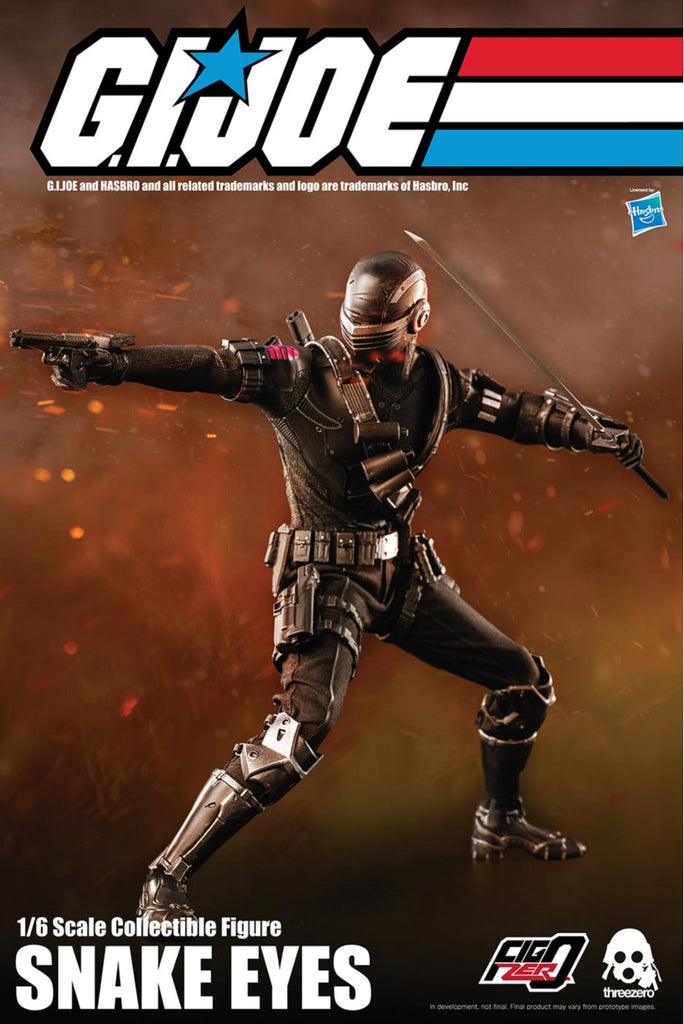 Figura Snake Eyes - G.I. JOE - 1/6 Figure - Threezero