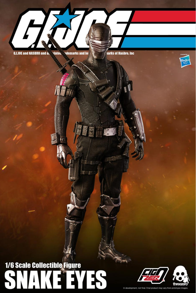 Figura Snake Eyes - G.I. JOE - 1/6 Figure - Threezero