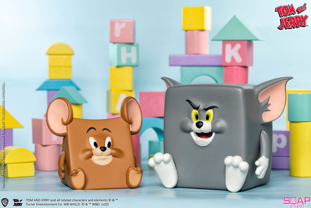 Estátua Tom and Jerry Action Mishap - Tom and Jerry - Soap Studio