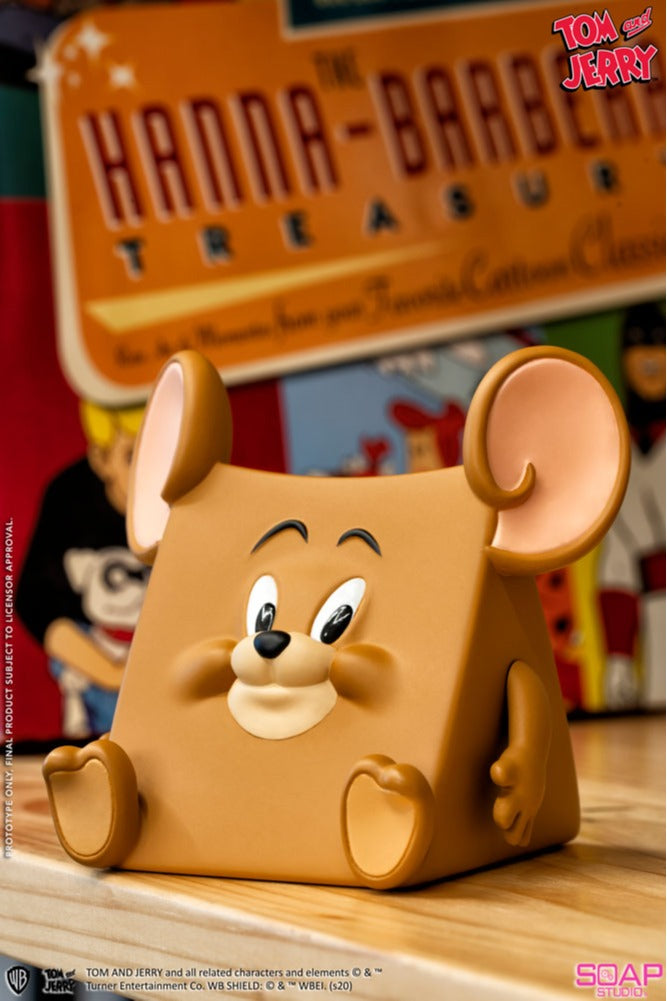 Estátua Tom and Jerry Action Mishap - Tom and Jerry - Soap Studio