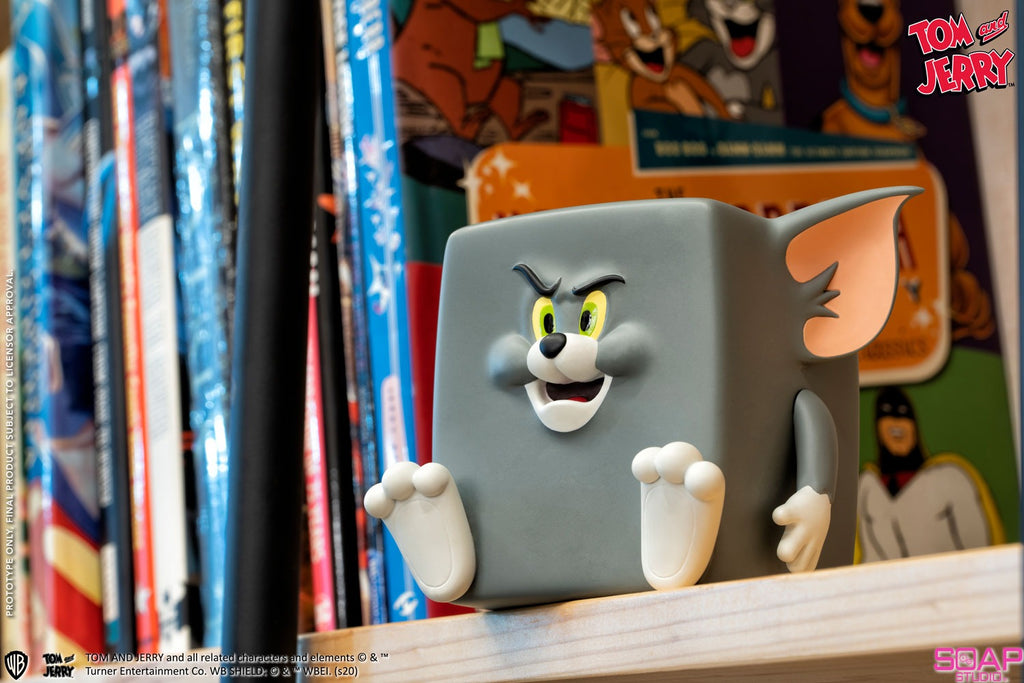 Estátua Tom and Jerry Action Mishap - Tom and Jerry - Soap Studio