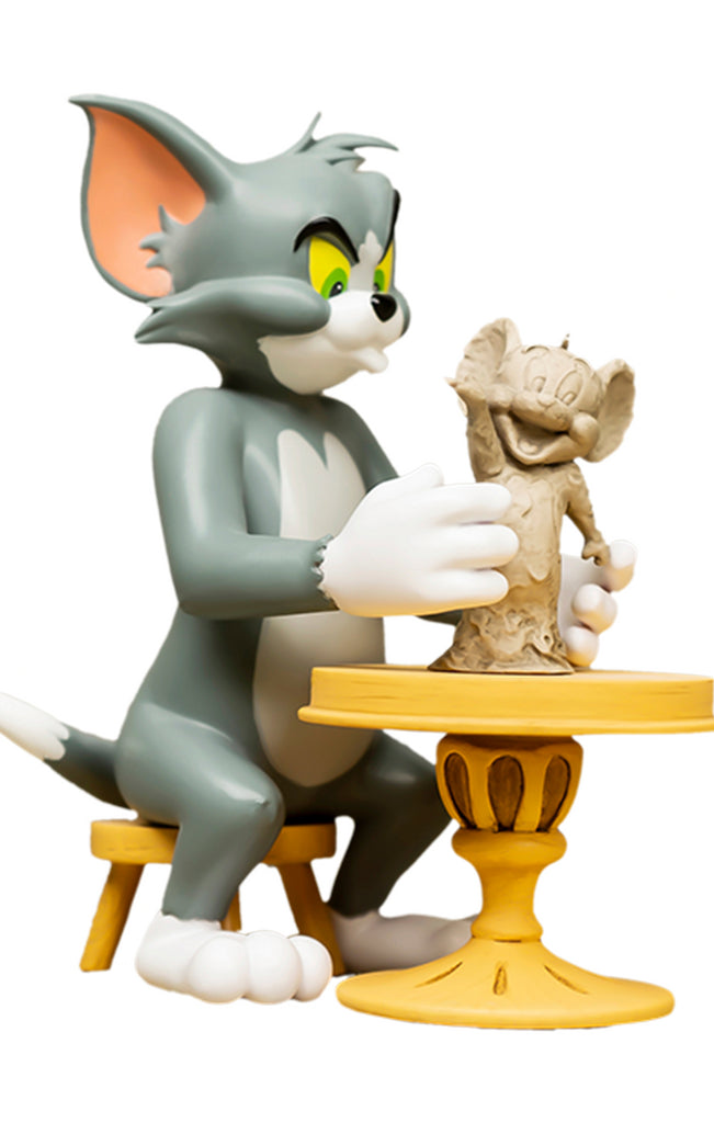 Estátua Tom and Jerry The Sculptor - Tom and Jerry - Soap Studio