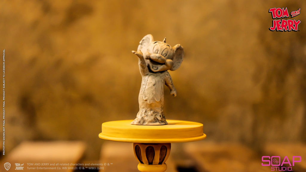 Estátua Tom and Jerry The Sculptor - Tom and Jerry - Soap Studio