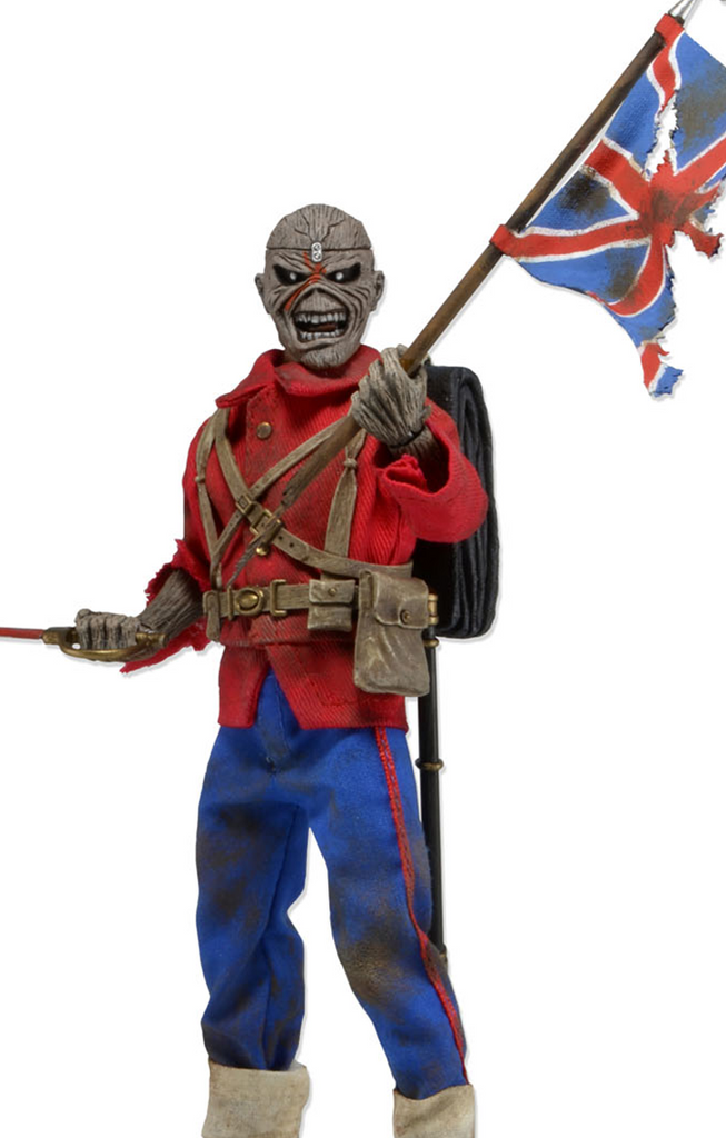 Body Unisex Bambino Iron Maiden – 'Little Trooper' Bianco, Ufficiale, Vestibilità Standard