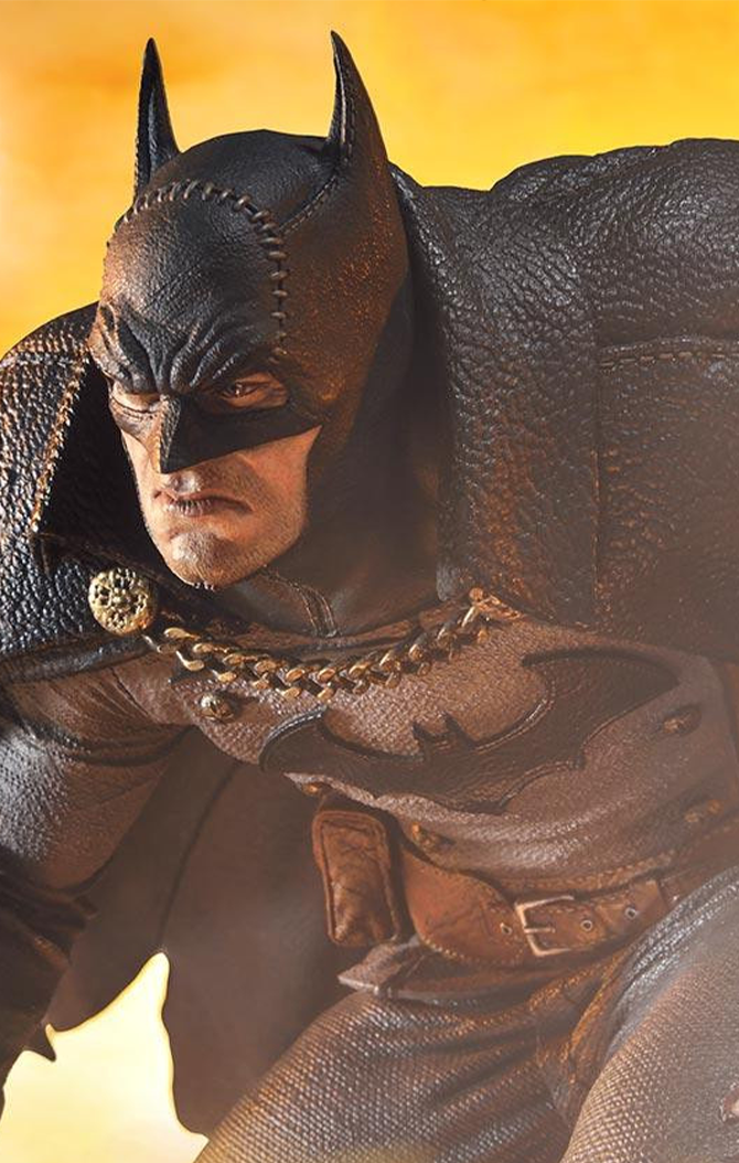 Estátua Batman Gotham By Gaslight 1/5 EX (Black Version) - Batman: Arkham Origins - Concept Masterline - Prime 1