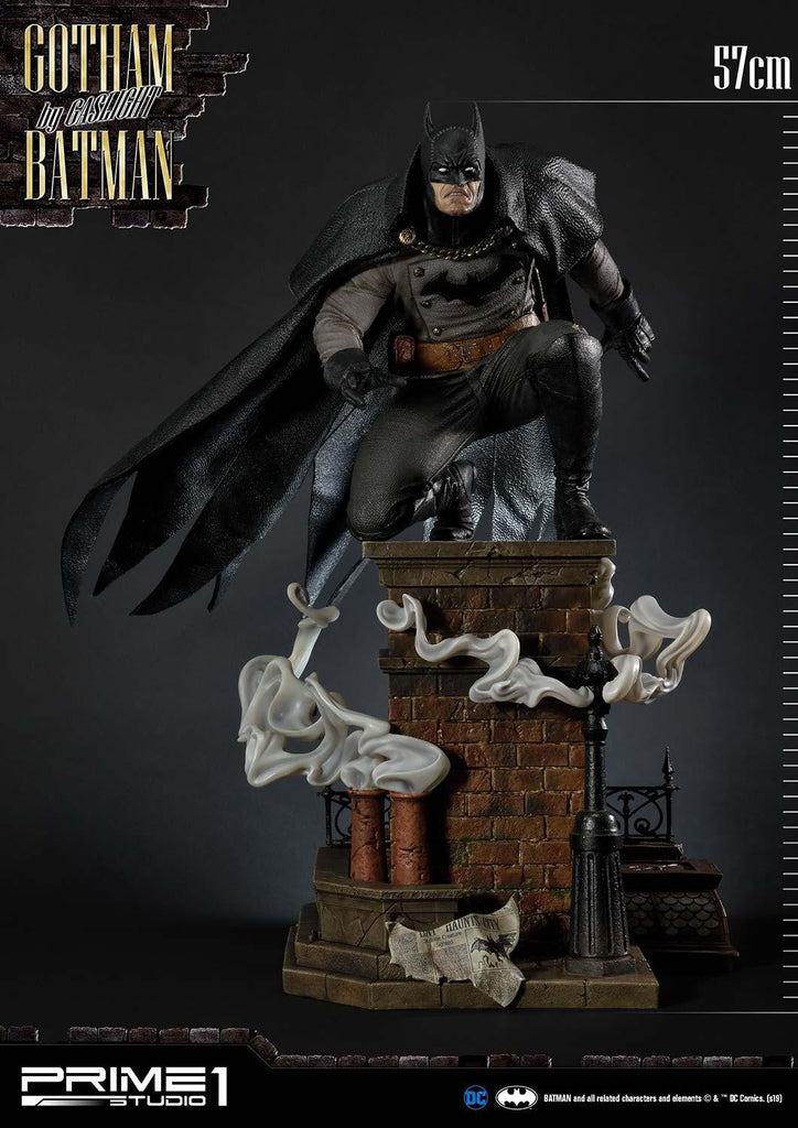 Estátua Batman Gotham By Gaslight 1/5 EX (Black Version) - Batman: Arkham Origins - Concept Masterline - Prime 1