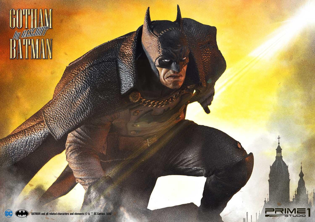 Estátua Batman Gotham By Gaslight 1/5 EX (Black Version) - Batman: Arkham Origins - Concept Masterline - Prime 1