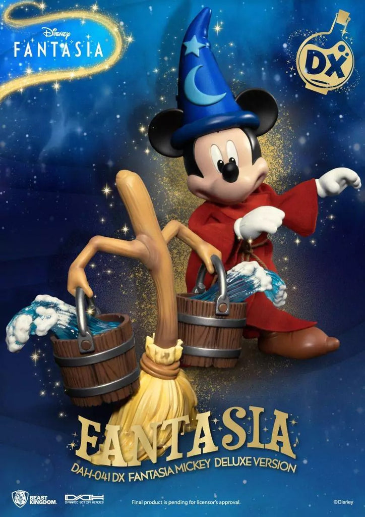 Figura Mickey Fantasia (Deluxe) - Disney Classic - Beast Kingdom