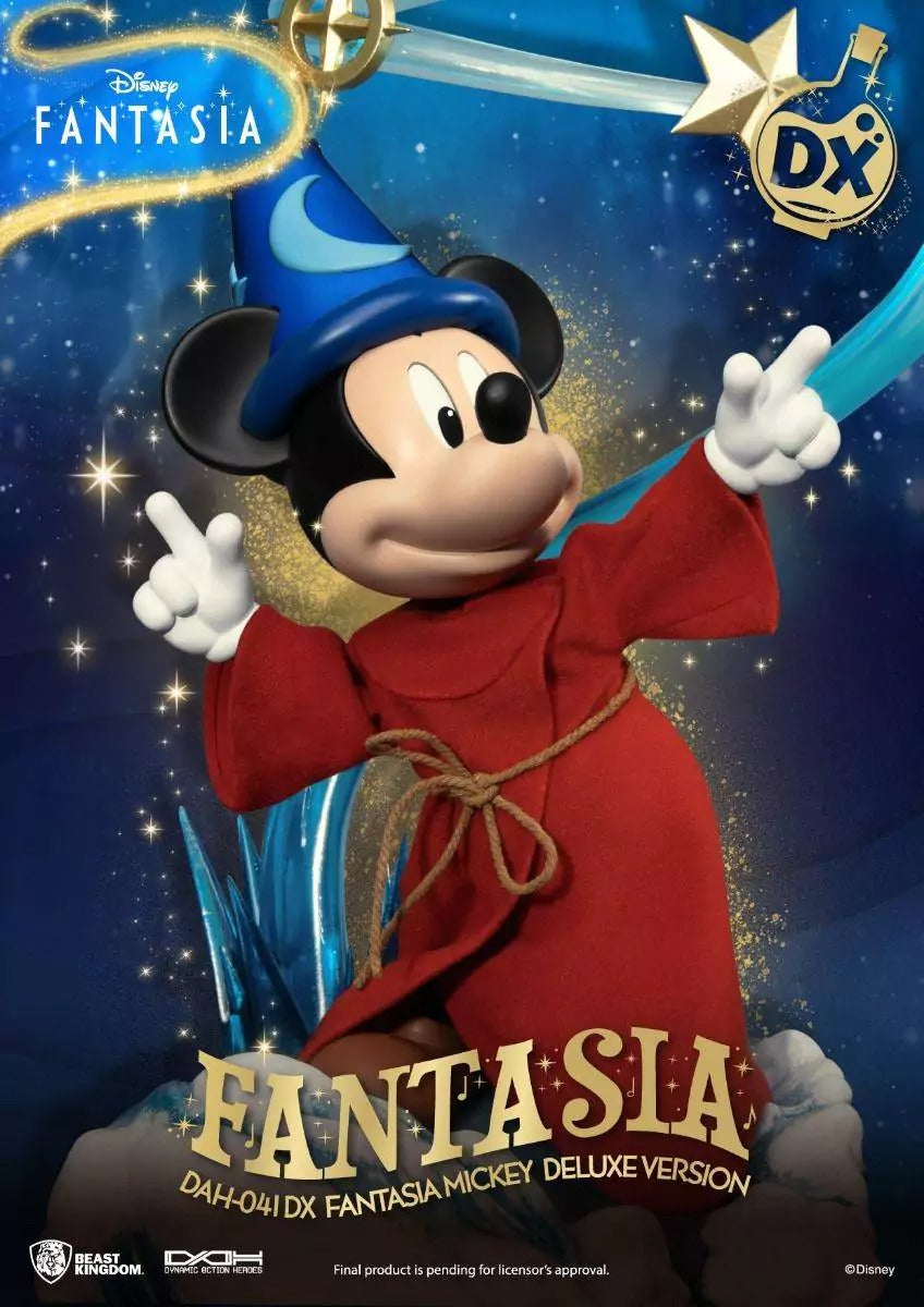Figura Mickey Fantasia (Deluxe) - Disney Classic - Beast Kingdom