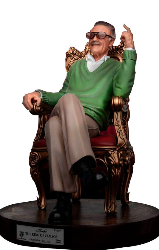 Estátua Stan Lee - The King of Cameos - Master Craft - Beast Kingdom