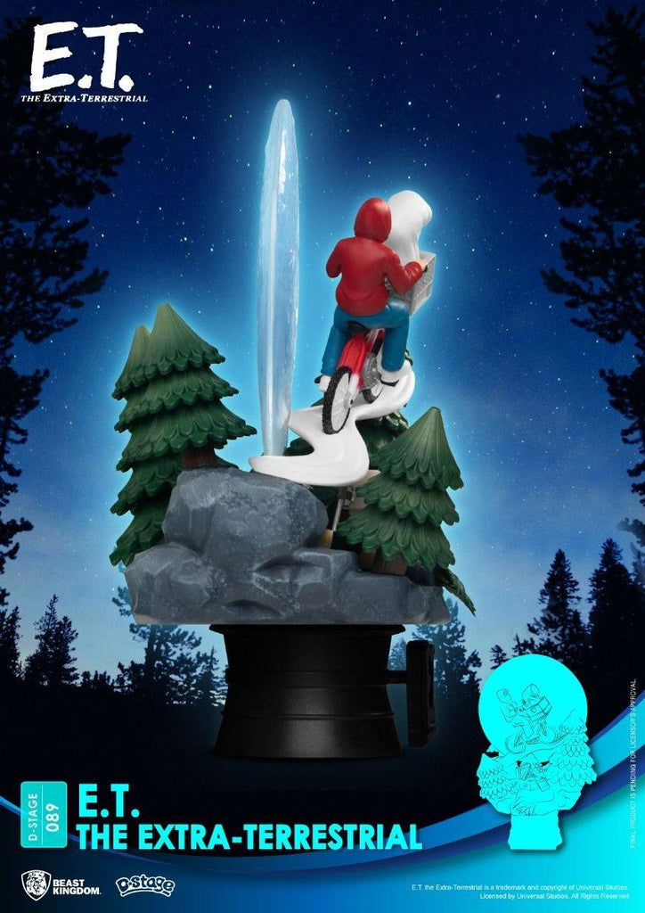 Estátua E.T. The Extra-Terrestrial - D-Stage - Beast Kingdom