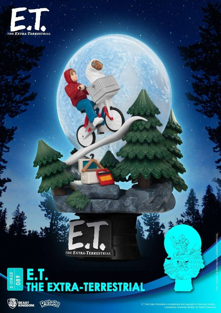 Estátua E.T. The Extra-Terrestrial - D-Stage - Beast Kingdom