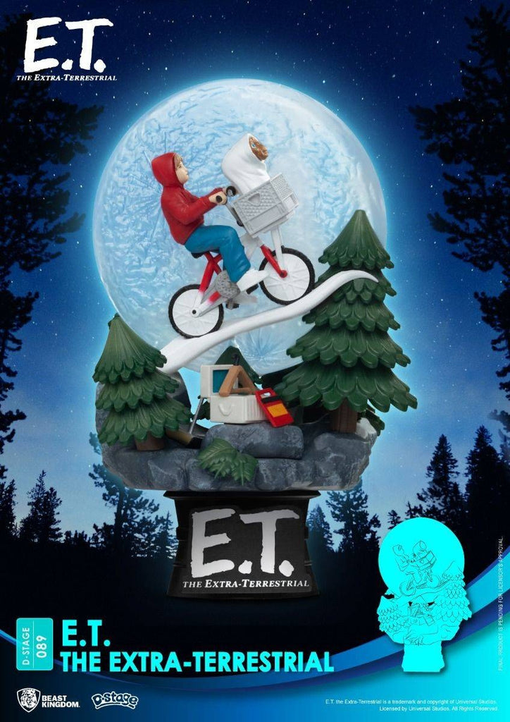 Estátua E.T. The Extra-Terrestrial - D-Stage - Beast Kingdom