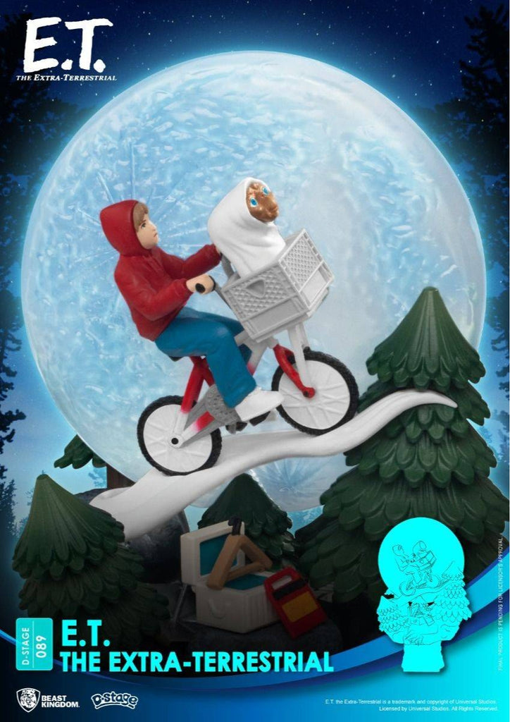 Estátua E.T. The Extra-Terrestrial - D-Stage - Beast Kingdom