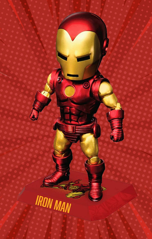 Figura Homem de Ferro Cassic Version - Marvel Comics - Egg Attack - Beast Kingdom
