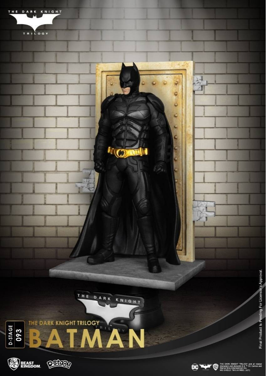 Estátua Batman - The Dark Knight Trilogy - D-Stage - Beast Kingdom