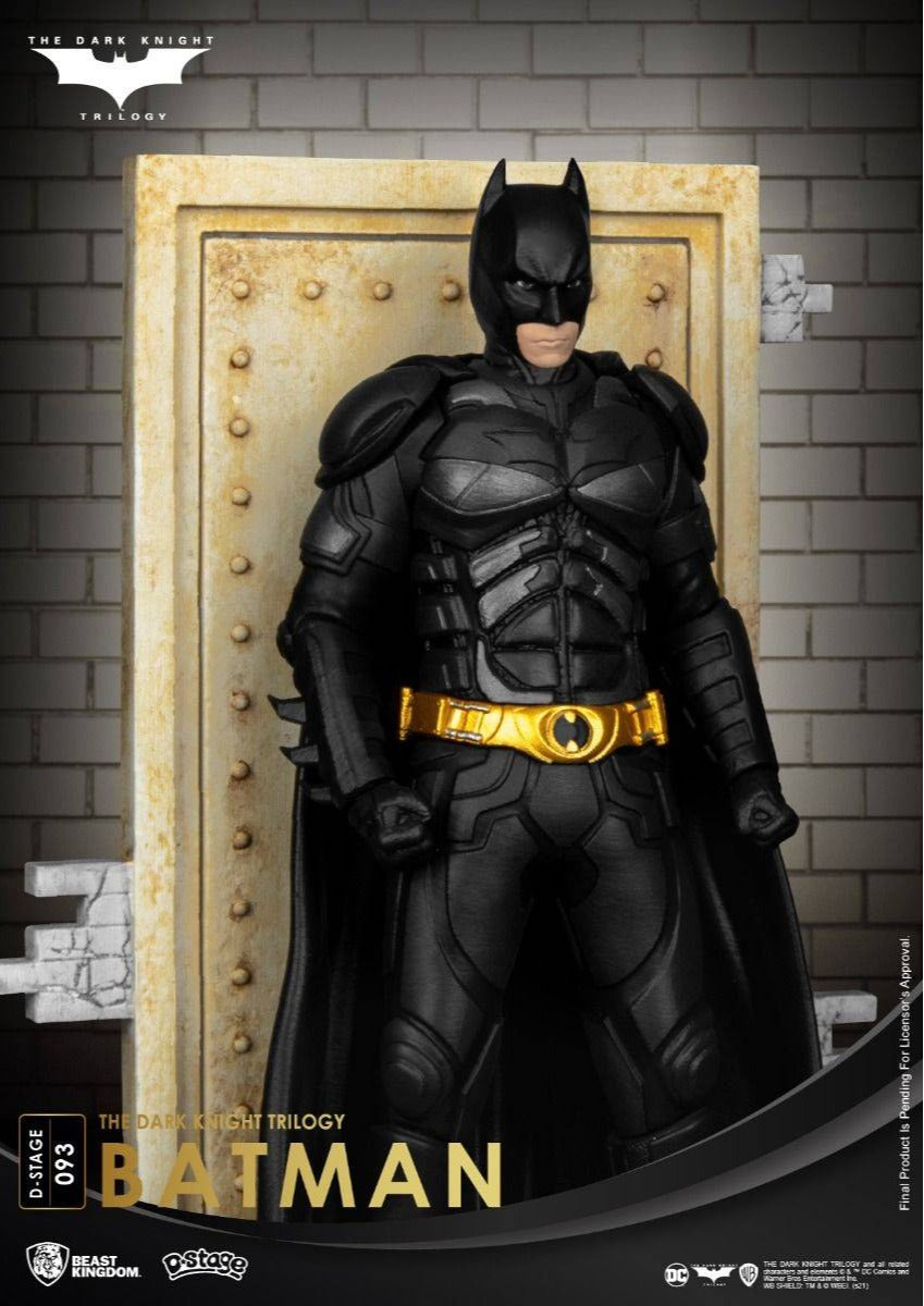 Estátua Batman - The Dark Knight Trilogy - D-Stage - Beast Kingdom