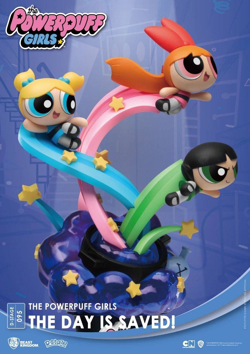 Estátua As Meninas Super Poderosas The Day is Saved Closed Box - As Meninas Super Poderosas - D-Stage - Beast Kingdom