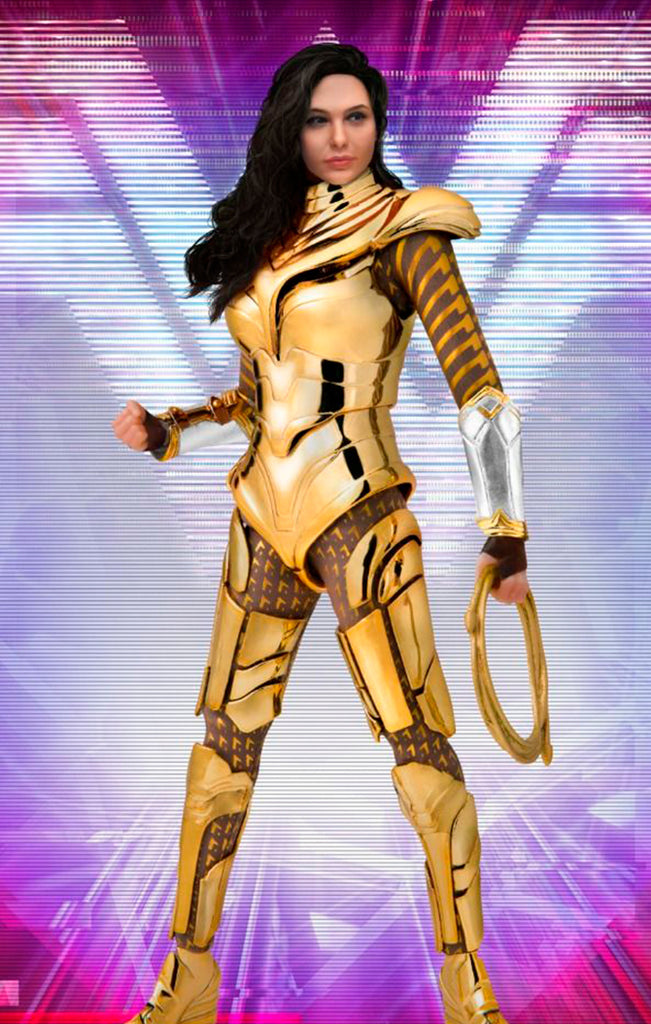 Figura Mulher Maravilha Golden Armor - Mulher Maravilha 1984 - Dynamic 8ction Heroes - Beast Kingdom